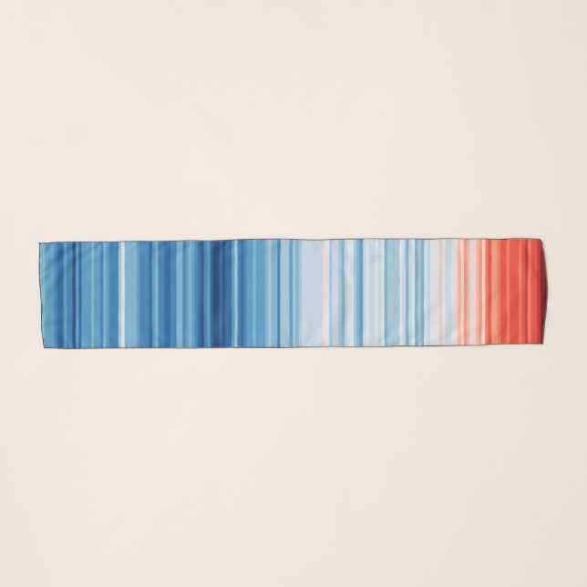 Global Warming Climate Change Earth Environment Scarf (Front (Horizontal))