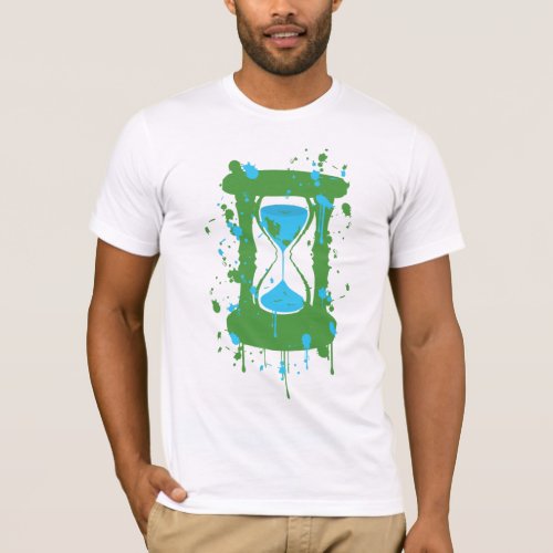 Global Warming Hourglass T_Shirt