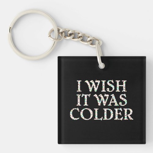 Global Warming is a Socialist Scam Keychain