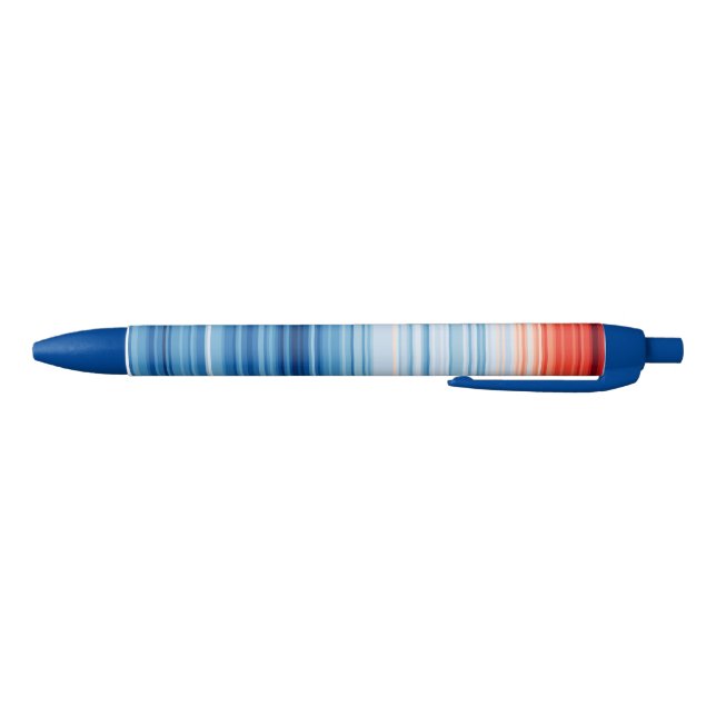 Global Warming Stripes Climate Change Crisis Earth Pen (Bottom)