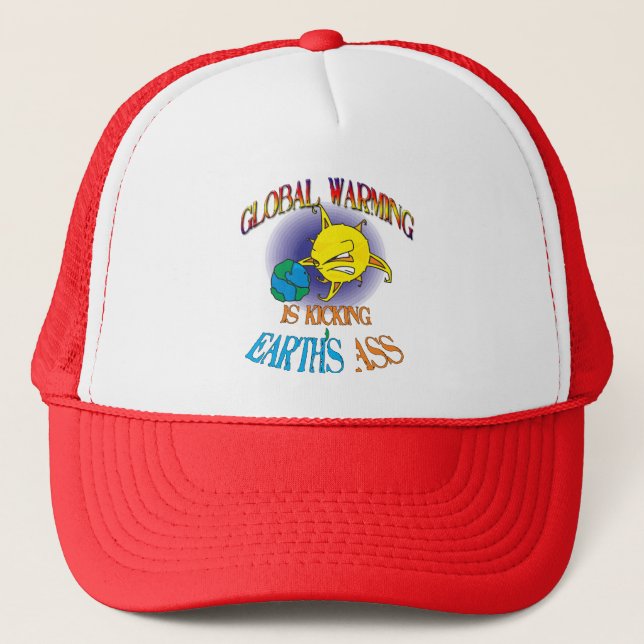 Global Warming Trucker Cap (Front)
