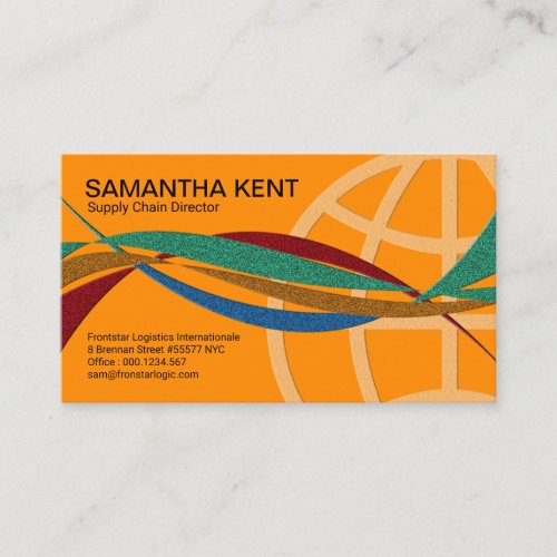 Global Wavelength Connections Supply Chain Business Card