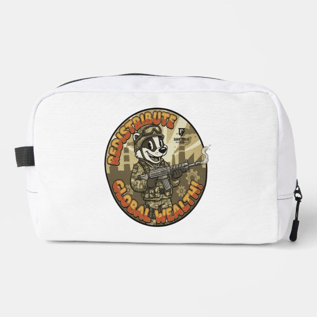 Global Wealth Badger Toiletry Bag (Front)