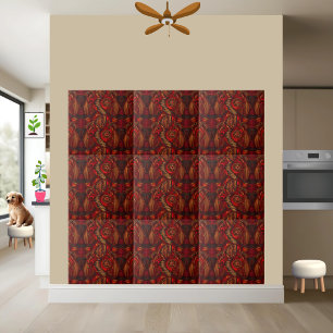 Globally Inspired African Ethnic Pattern Tile