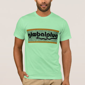 globalplug Lime Green Brazil Tee Black Logo