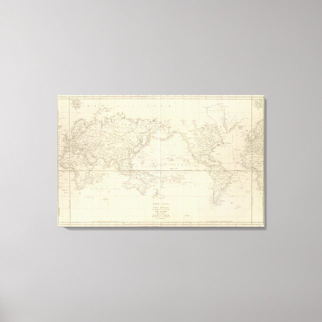 Globe 2 canvas print (Front)