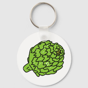 Globe Artichoke Keychain