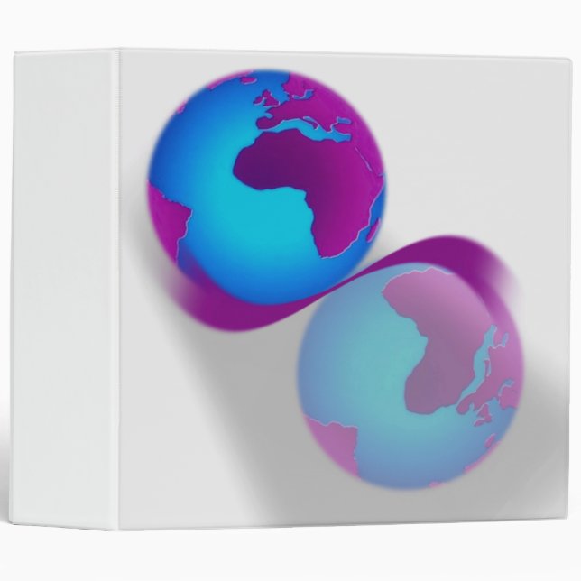 Globe Avery Binder (Front/Spine)