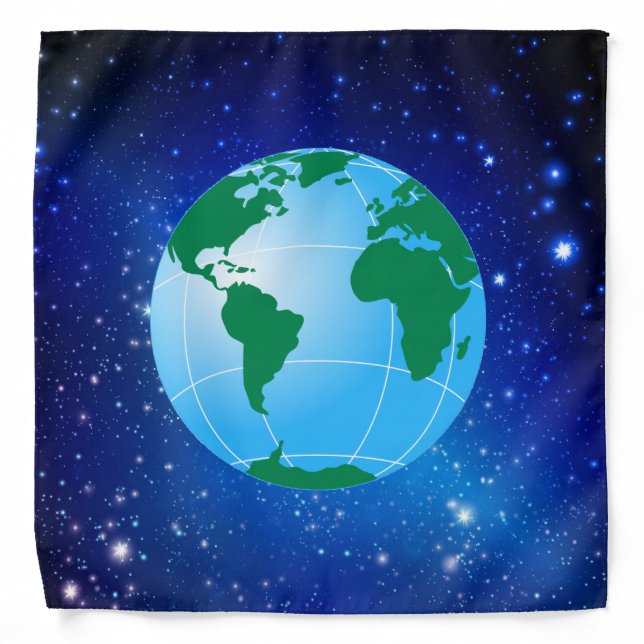 GLOBE BANDANA (Front)