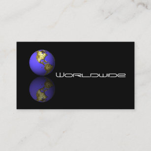 Globe Business Card