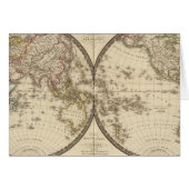 Globe into two hemispheres (Front Horizontal)