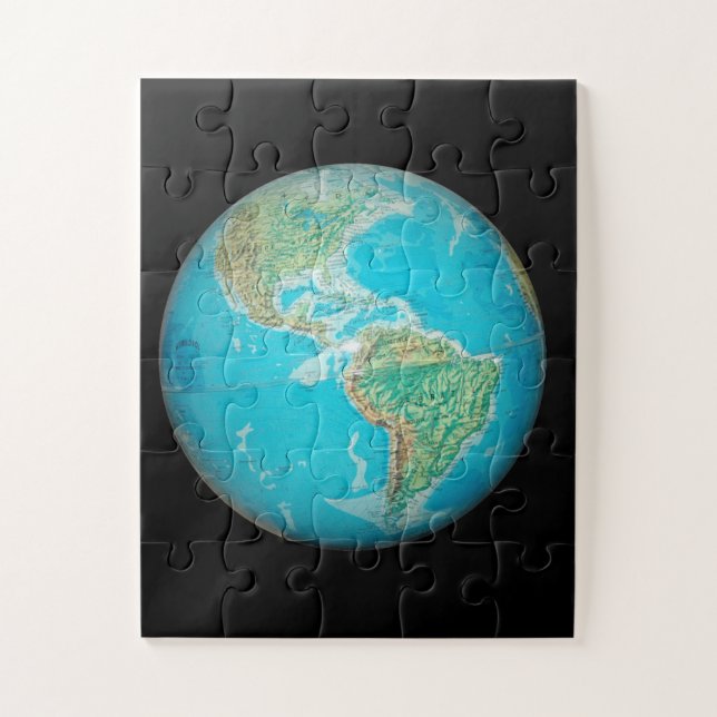Globe Jigsaw Puzzle (Vertical)