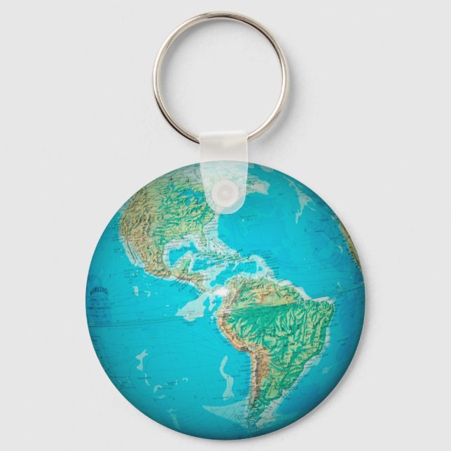 Globe Keychain (Front)
