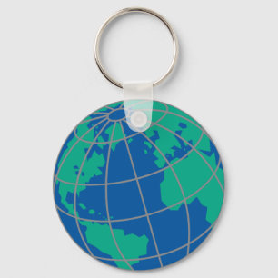 Globe Keychain