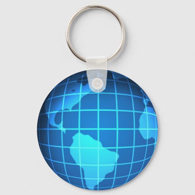 Globe Keychain (Front)