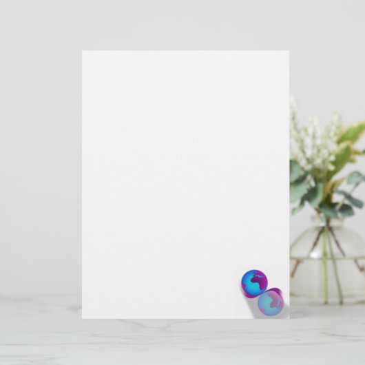 Globe Letterhead (Standing Front)