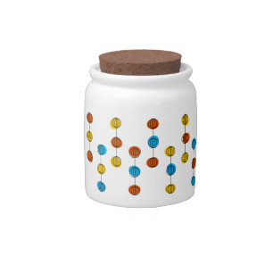 Globe Lines candy jar