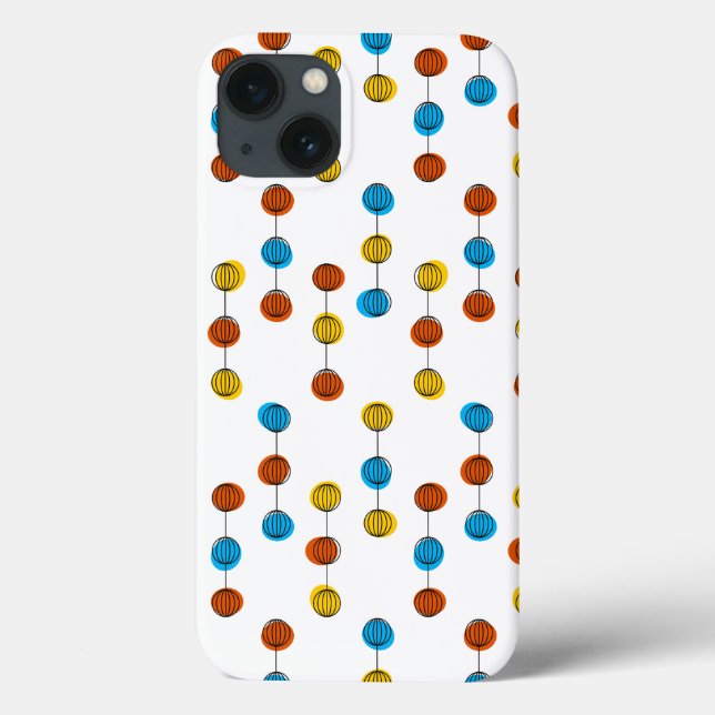 Globe Lines iPad barely there case (Back)