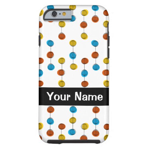 Globe Lines Name iPhone 6 tough Tough iPhone 6 Case