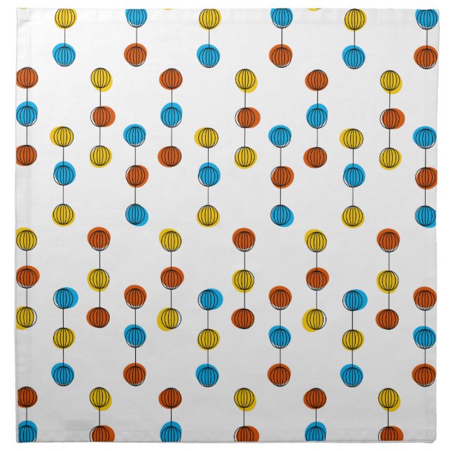 Globe Lines Napkin set (Front)