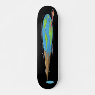 Globe Melting Thermometer Skateboard
