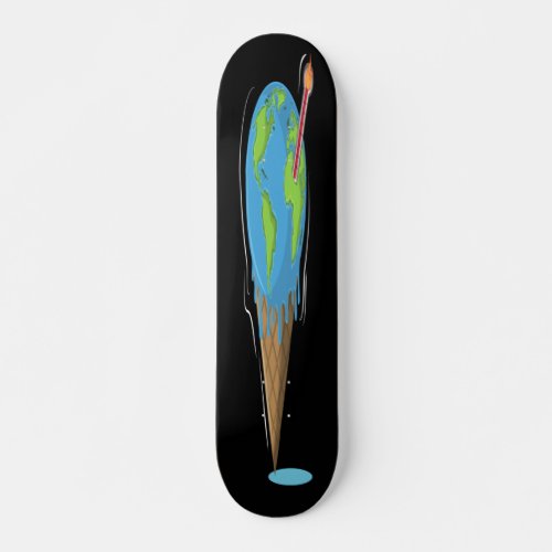 Globe Melting Thermometer Skateboard