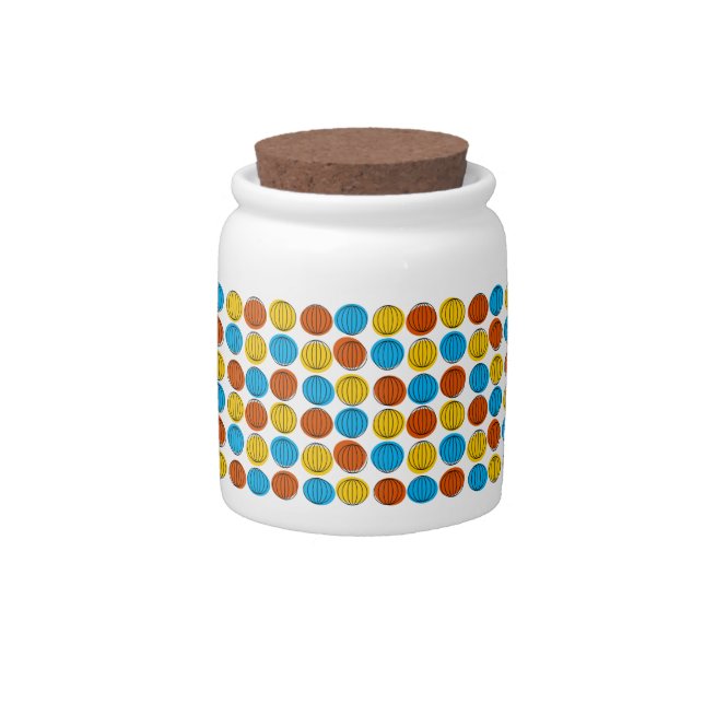 Globe Multi candy jar (Front)
