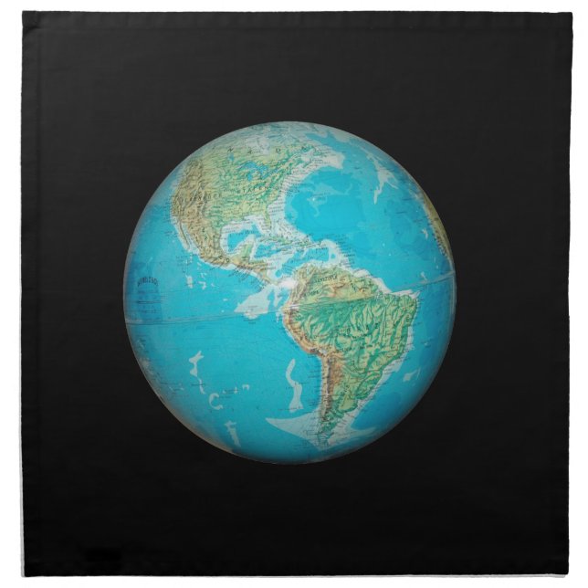 Globe Napkin (Front)