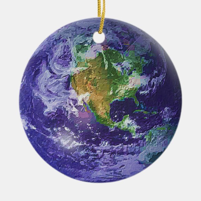 Globe Ornament (Front)