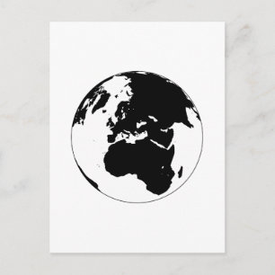 Globe Postcard