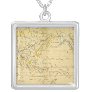 Globe Silver Plated Necklace