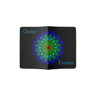 Globe-Trotter Mandala Passport-Holder Passport Holder
