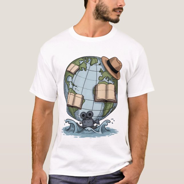 Globe Trotter Tale T-Shirt (Front)