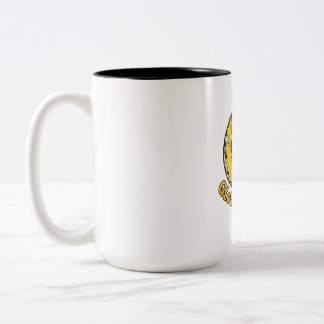 Globe Trotter Two-Tone Coffee Mug