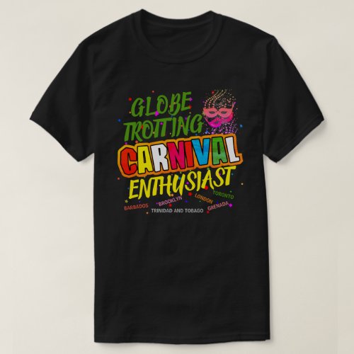 Globe Trotting Carnival Enthusiast Editable T_Shirt