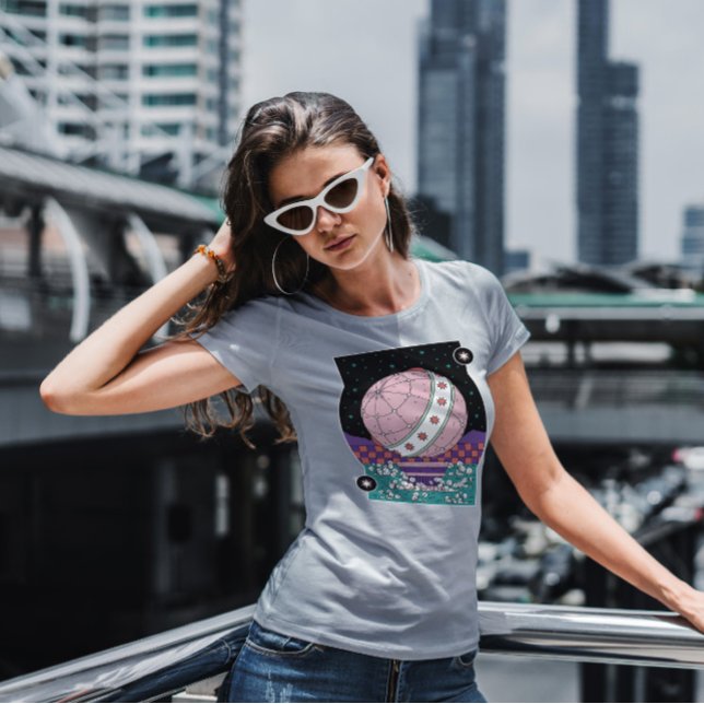 Globe With Stars T-Shirt (Creator Uploaded)