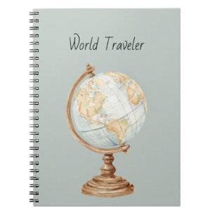 Globe World Traveler Notebook