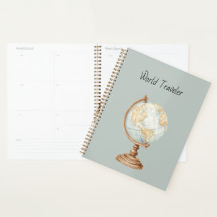 Globe World Traveler Planner