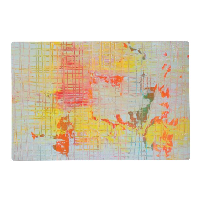 Globetrotter Laminated Placemat (Front)