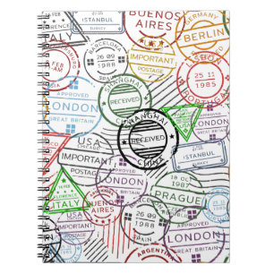 Globetrotter Traveling Stamped Journal