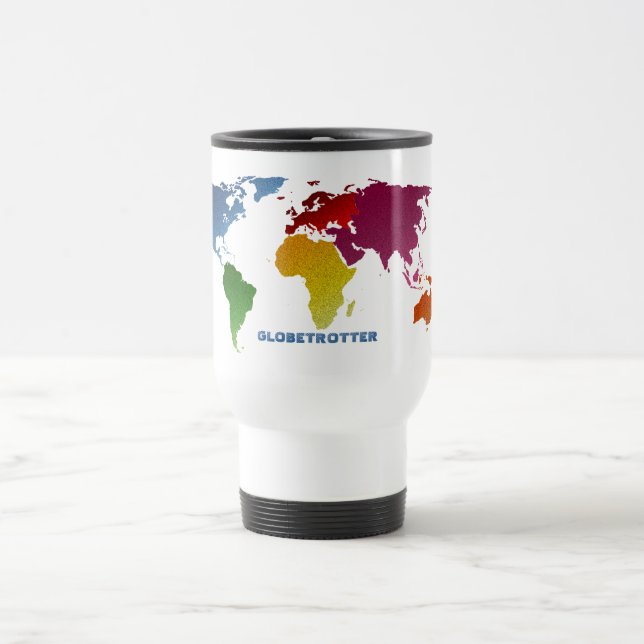 Globetrotter World Travel Mug (Center)