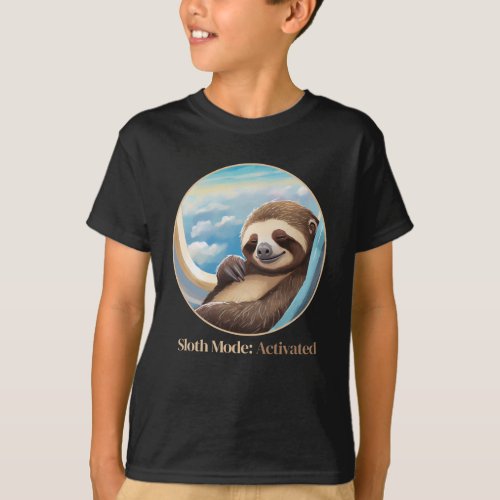 Globetrotters Sloth Mode Activated T_Shirt