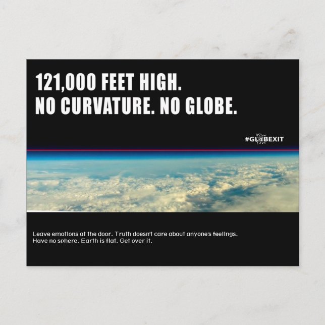 #GLOBEXIT CKMT CARD (Flat Earth 2017 Collection) (Front)