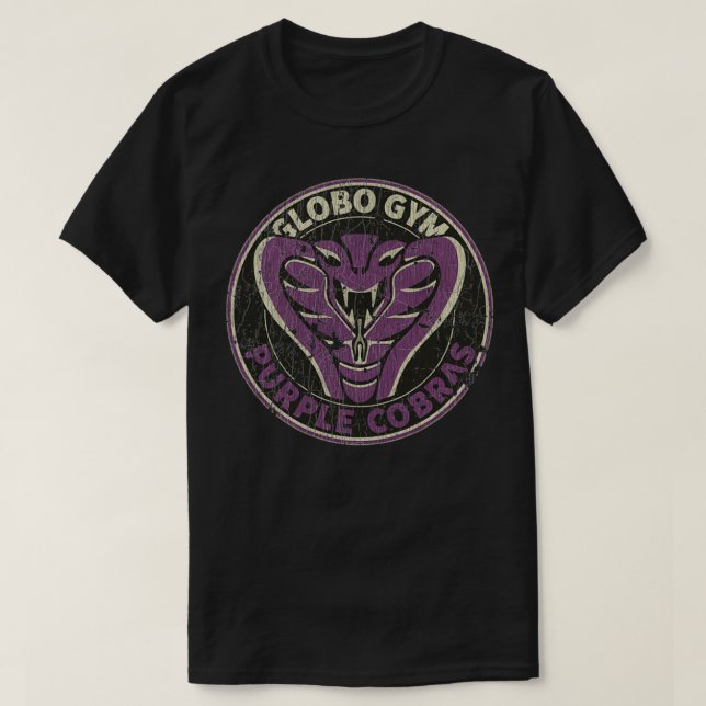 Globo Gym Purple Cobras 1  T-Shirt (Design Front)