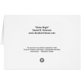 Globo Night Cards (Back Horizontal)