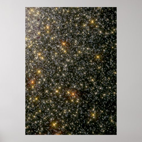 Globular Cluster 47 Tucanae Home to 35000 Stars Poster