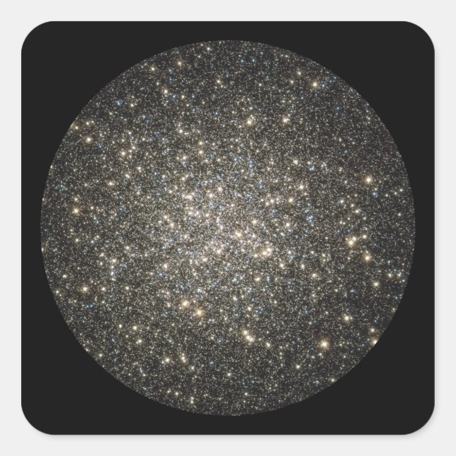 Globular cluster M13 2 Square Sticker (Front)