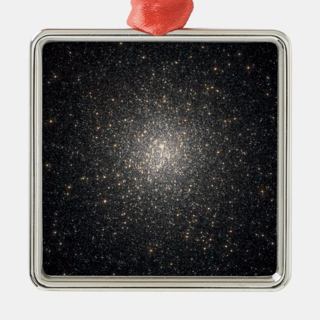 Globular cluster NGC 2808 Metal Ornament (Front)
