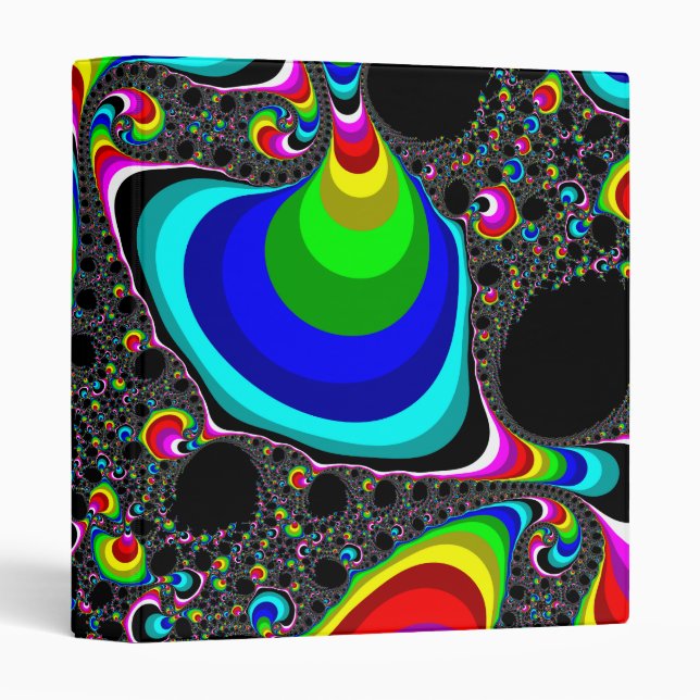 Globular Rainbow - Fractal Binder (Front/Spine)