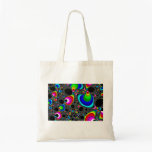 Globular Rainbow - Fractal Tote Bag